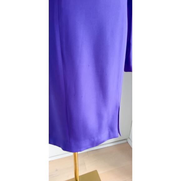 Vintage 90s Hugo Buscati Collection Silk Shift Dress Size 4 Mini Party NWT - Picture 7 of 8